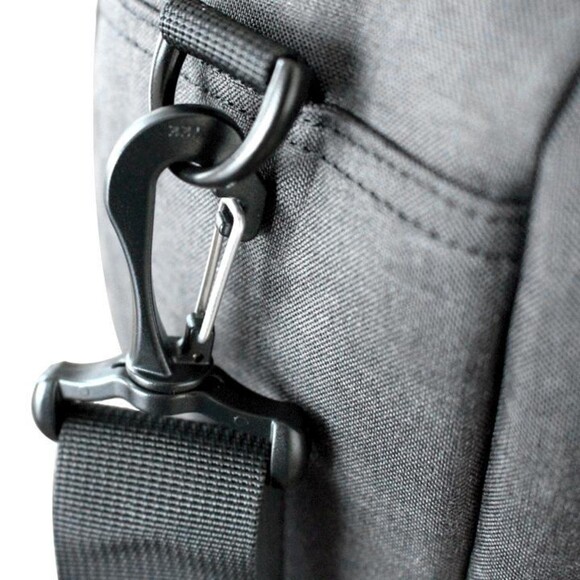 Daily Backpack 18L Laptop Bag Work & Travel Black Gray 19"x14"x6" New Durable - Picture 16 of 16